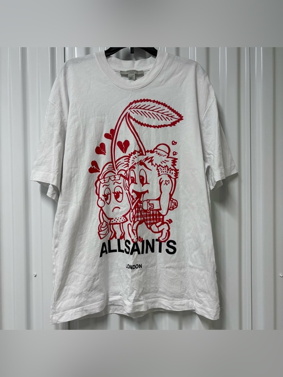 All Saints Tops - ALLSAINTS Graphic cherry breakup tshirt
